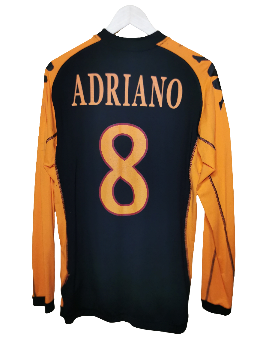 2010 Roma Third Long Sleeve 'Adriano 8', Large (fits Medium)